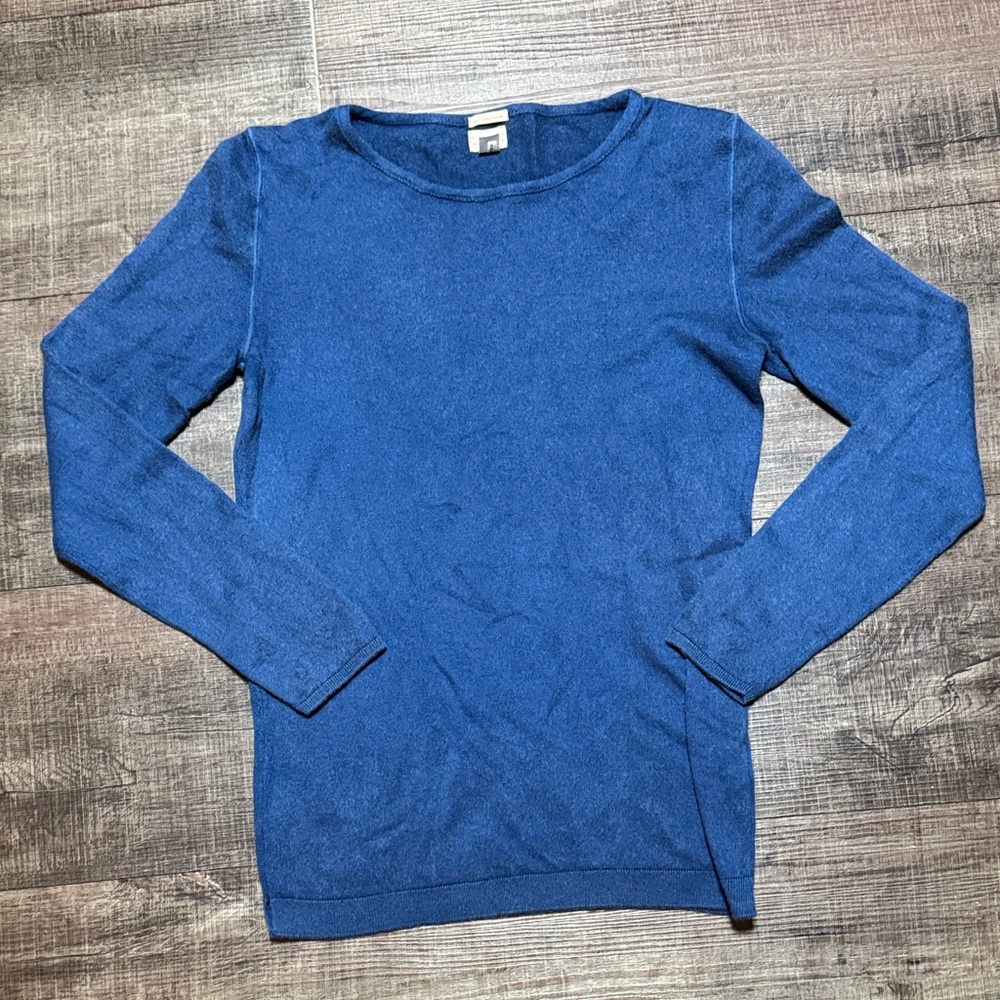 Massimo Alba Royal Blue Crew Neck Sweater